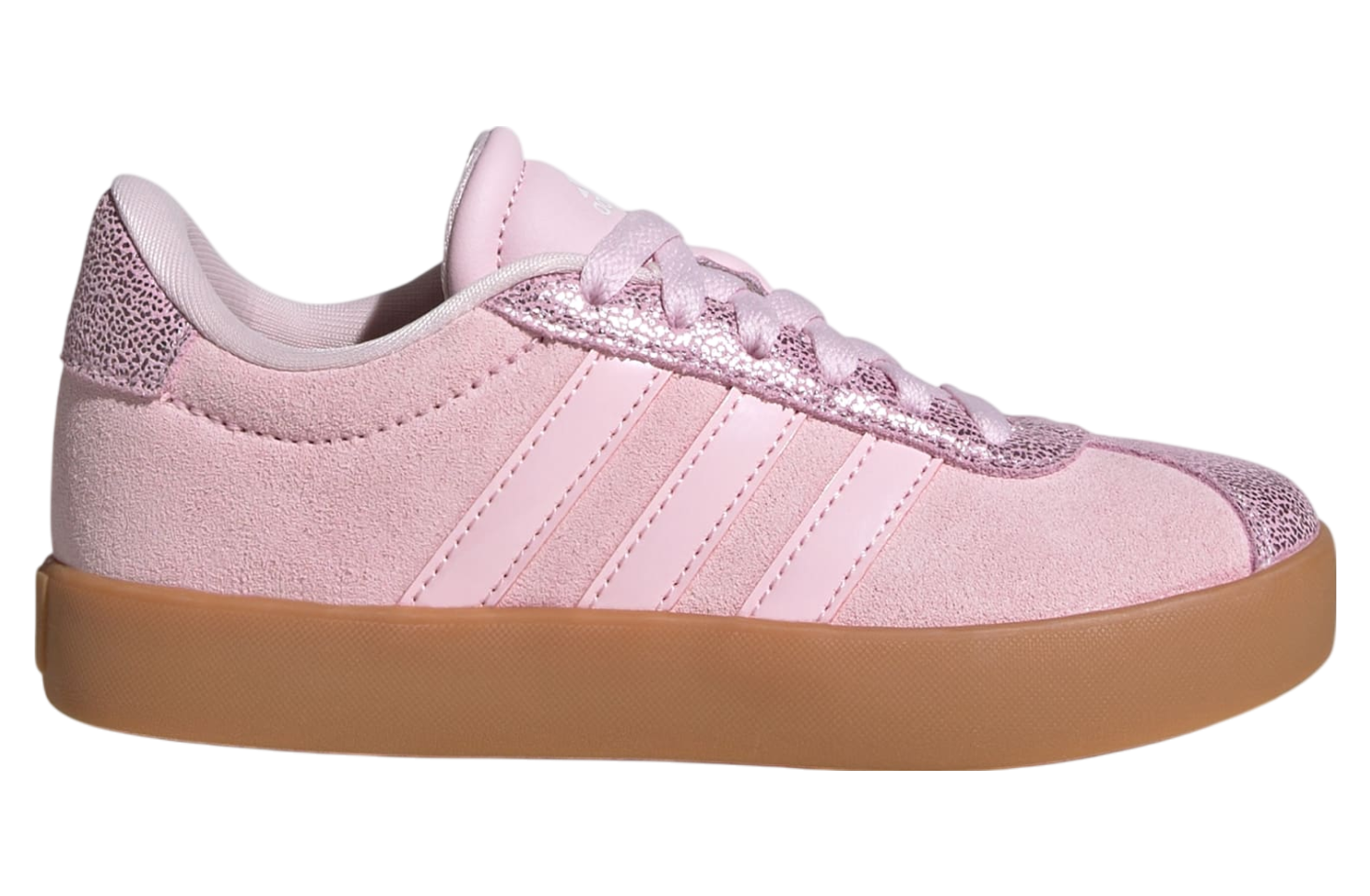 Adidas Vl Court 3.0 Gs Clear Pink / Gum