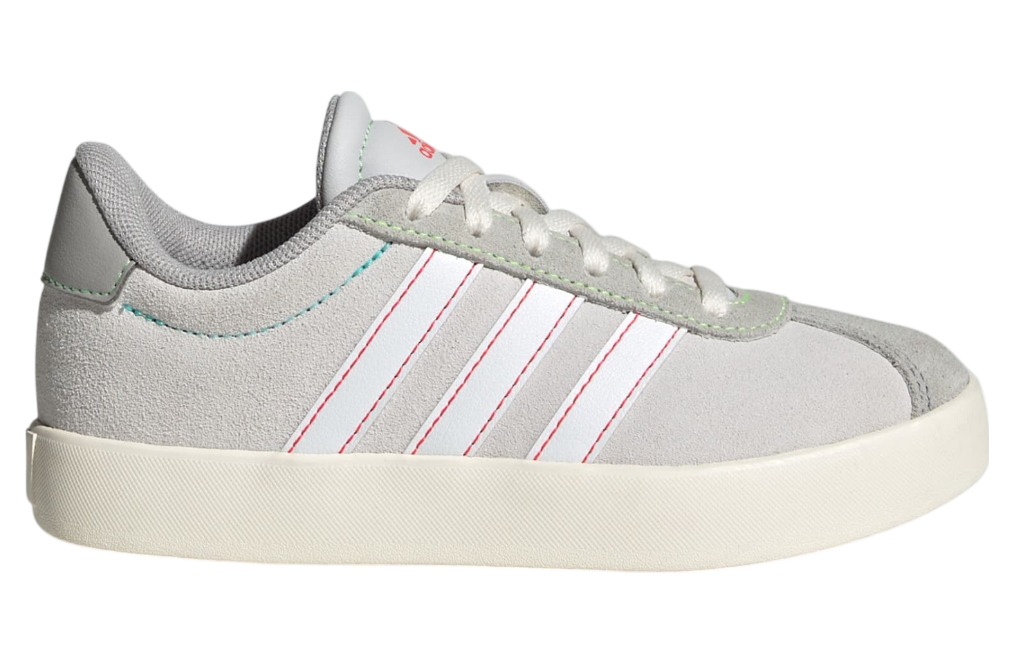 Adidas Vl Court 3.0 Gs Dash Grey / Cloud White
