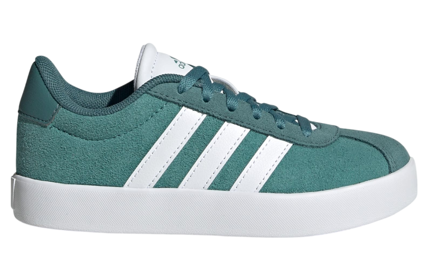Adidas Vl Court 3.0 Gs Powder Teal / Cloud White