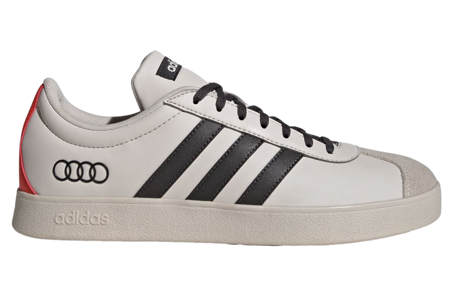 Adidas VL Court Audi Revolut F1 Team Chalk Pearl / Utility Black