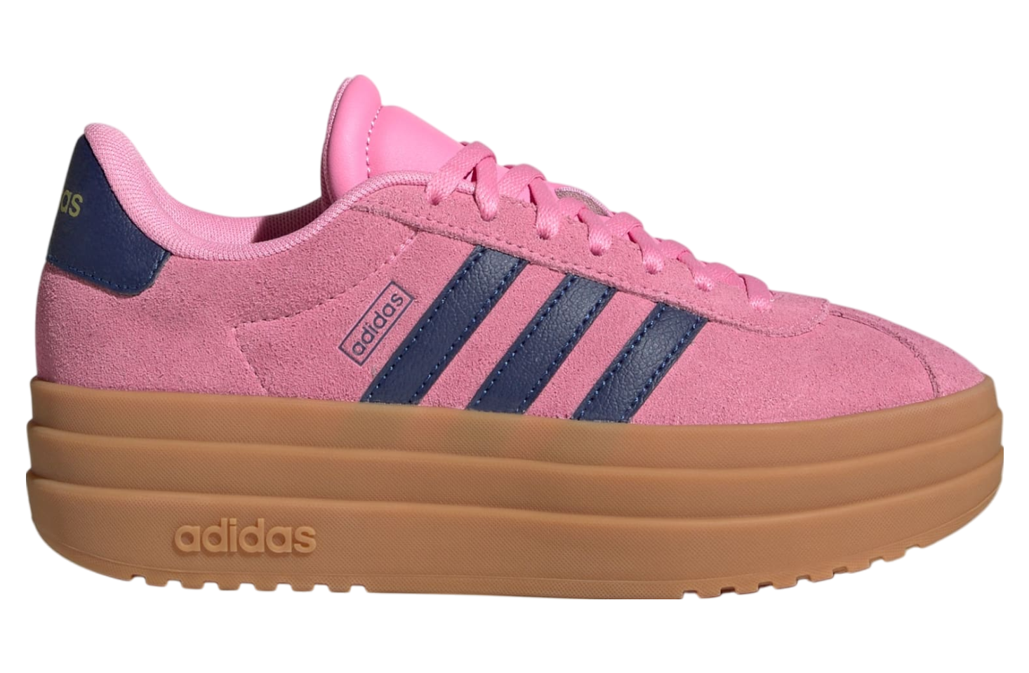 Adidas VL Court Bold GS Bliss Pink / Dark Blue