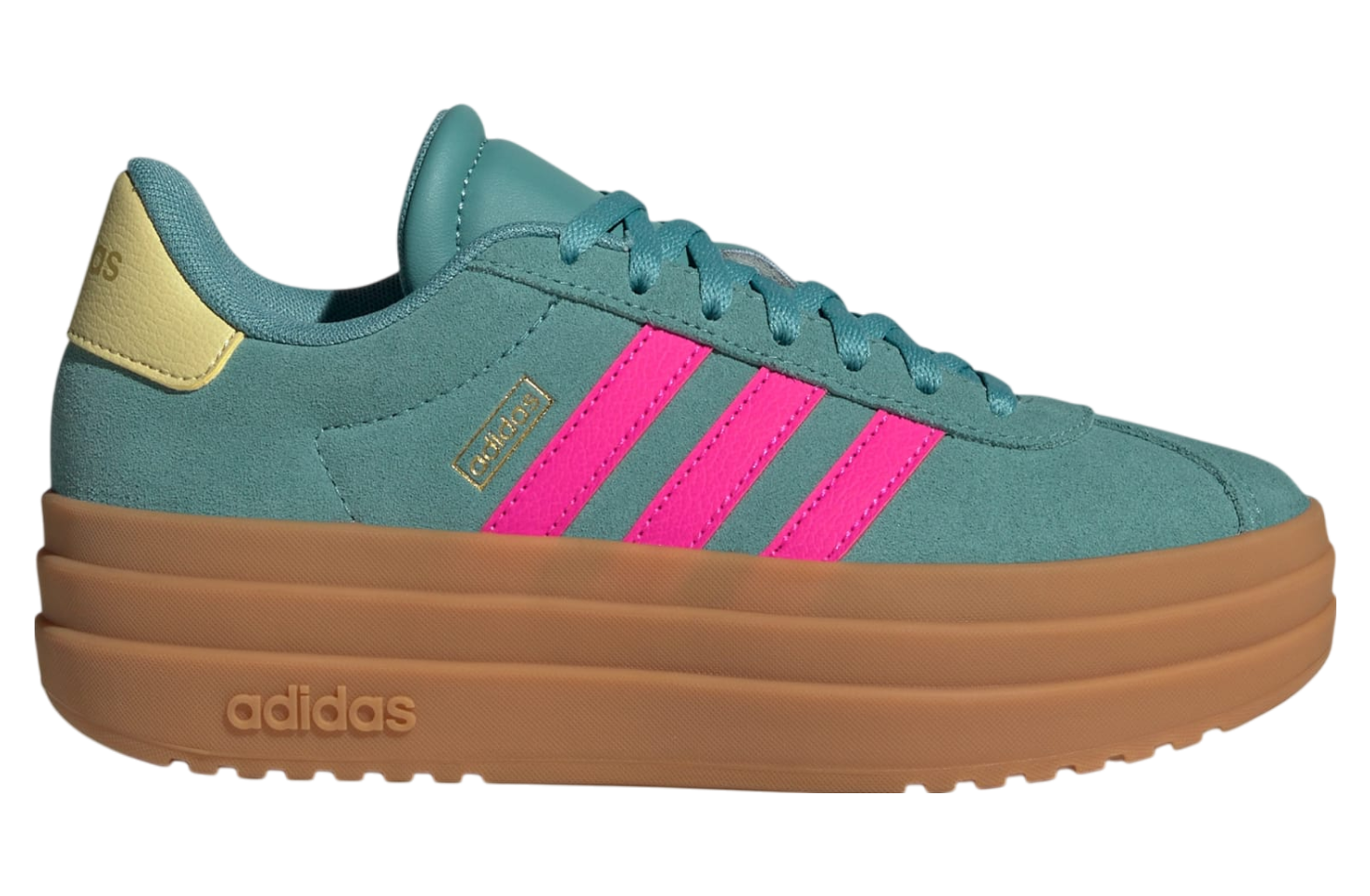 Adidas VL Court Bold GS Powder Teal / Shock Pink