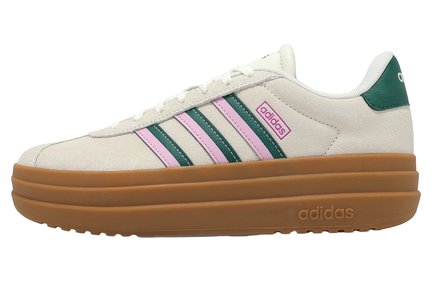 Adidas VL Court Bold WMNS Off White / Collegiate Green