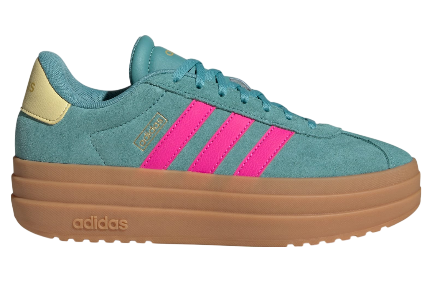 Adidas VL Court Bold WMNS Powder Teal / Shock Pink