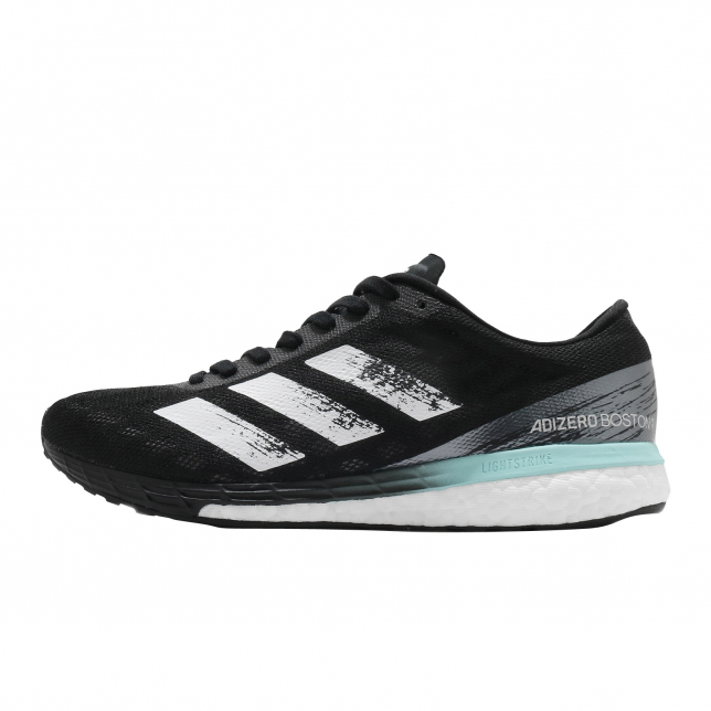 adidas WMNS Adizero Boston 9 Core Black Cloud White Clear Aqua