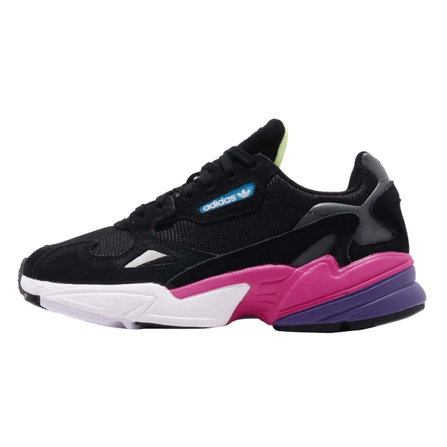 adidas WMNS Falcon Core Black Shock Pink