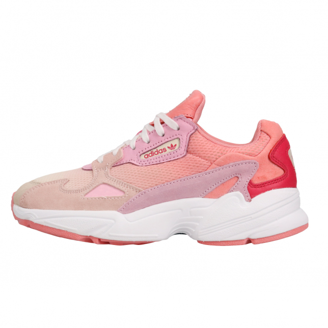 adidas falcon beige pink