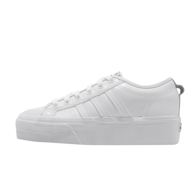 adidas WMNS Nizza Platform Footwear White Core Black - Jun 2020 ...