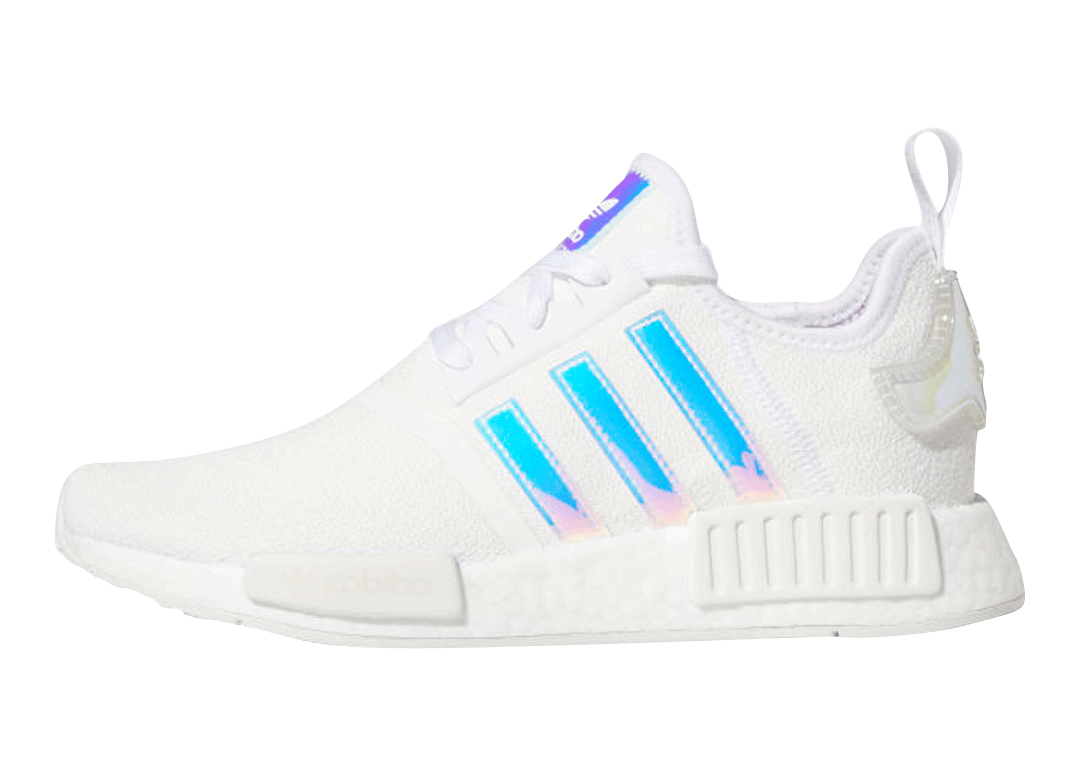 adidas WMNS NMD R1 Cloud White Iridescent - Aug 2020 - FY1263