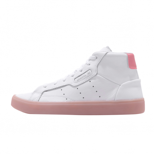 adidas WMNS Sleek Mid Footwear White Glow Pink - Feb 2020 - FW5415