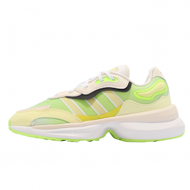 adidas WMNS Zentic Pulse Yellow Wonder White - Aug 2021 - GZ6983