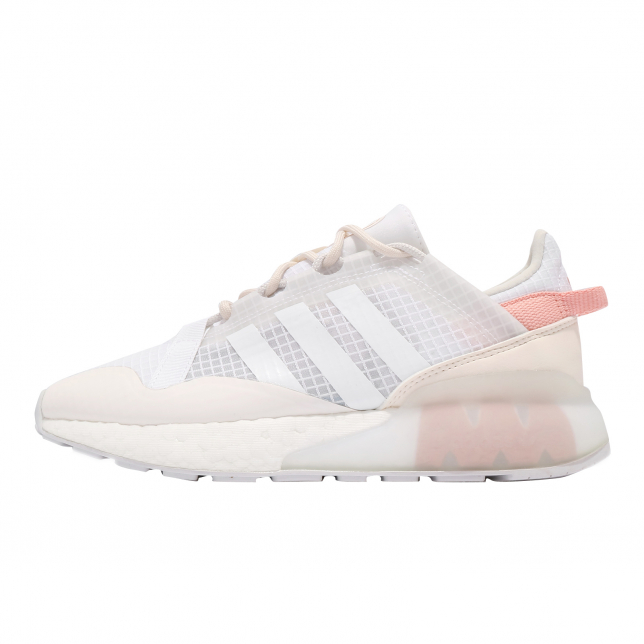 adidas WMNS ZX 2K Boost Pure Core White Grey One