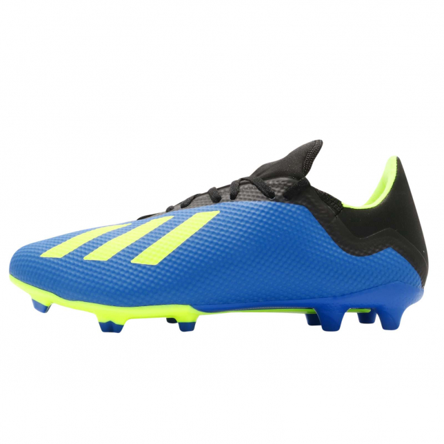 adidas X 18.3 Firm Ground Cleats Football Blue DA9335 - KicksOnFire.com
