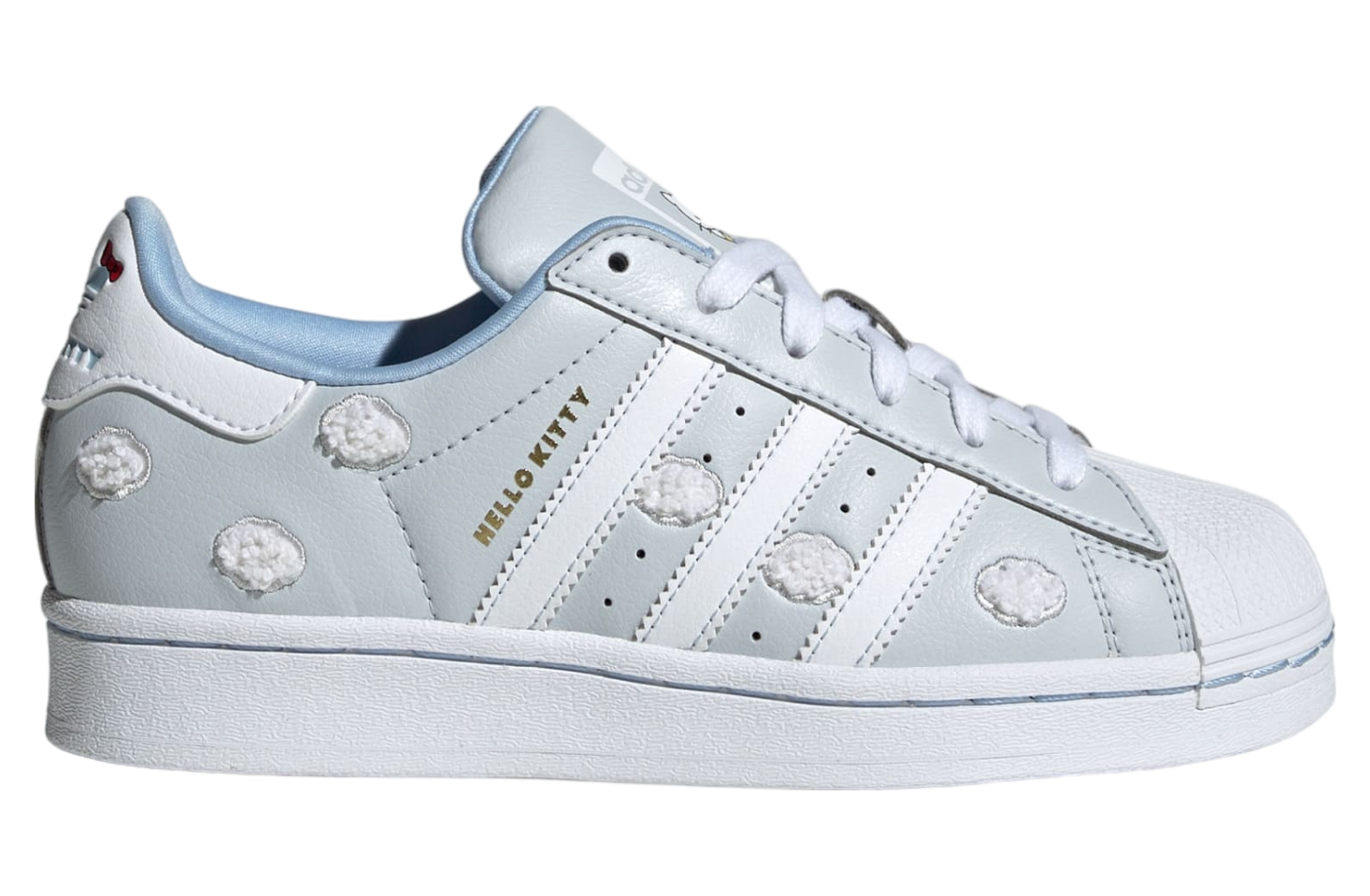 Adidas X Hello Kitty Superstar GS Halo Blue / Cloud White