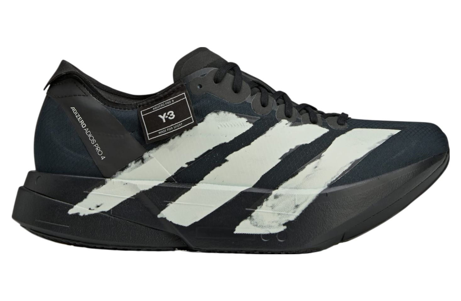 Adidas Y-3 Adios Pro 4 Black / Off White - Jun 2025 - JR6655