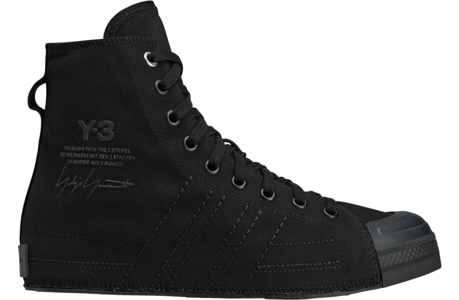 Adidas Y-3 Nizza Hi Black / Black