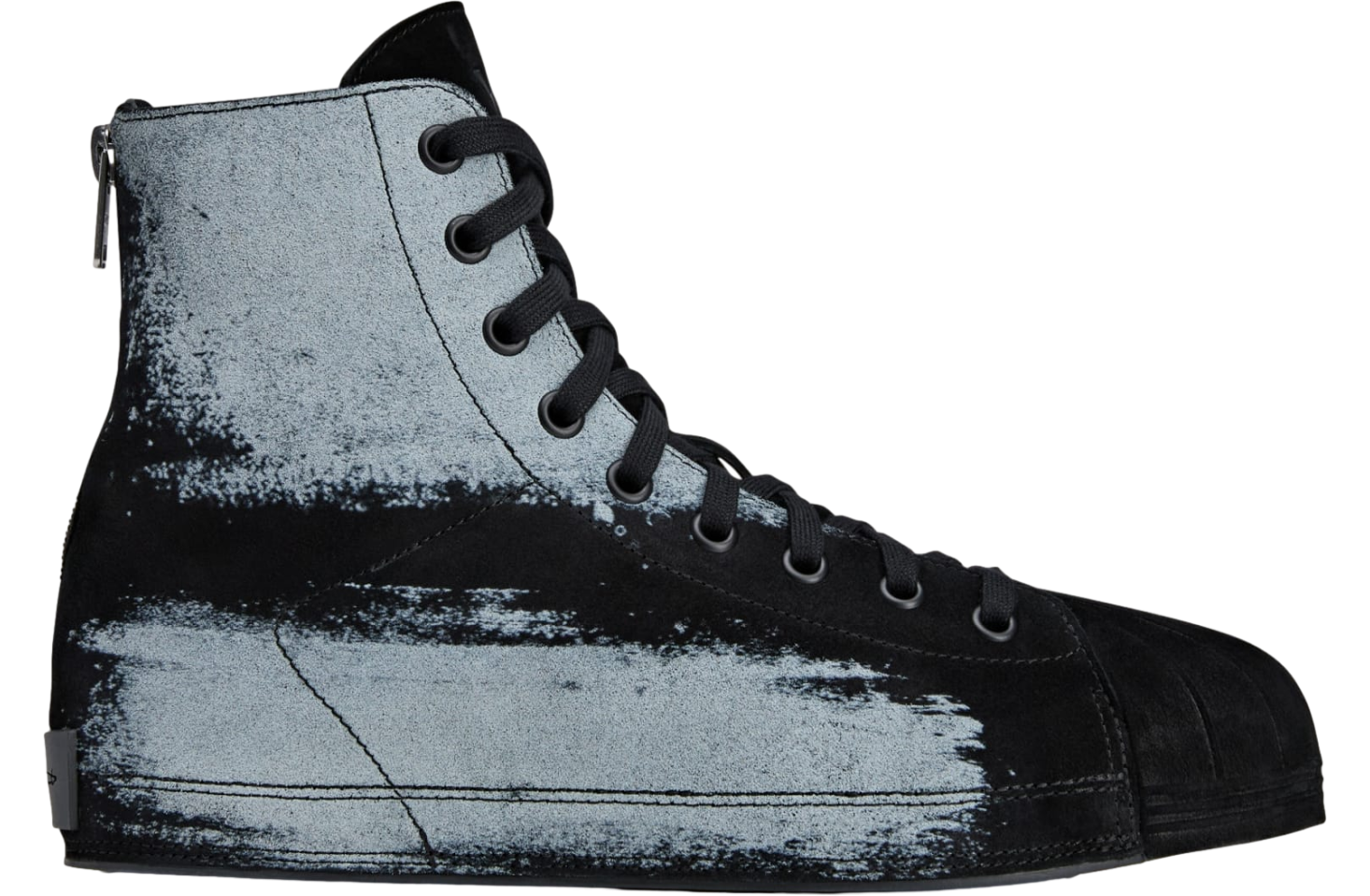 Adidas Y-3 Nizzastar HI Black Off White Jul 2025 JQ1685