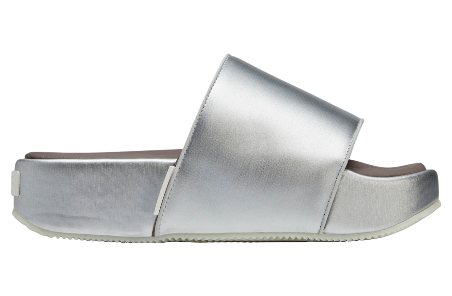 Adidas Y-3 Slides Wmns Silver Metallic / Brown