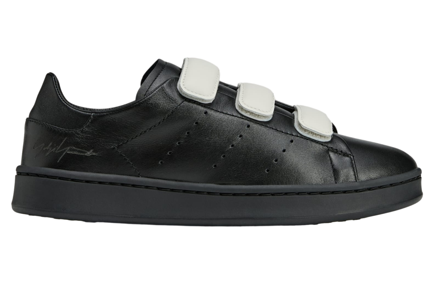 【関税込み】Y-3 ブラック Stan Smith Hook-And-Loop スニーカー adidas Y-3 Stan Smith Hook-And-Loop - Black | Free Shipping