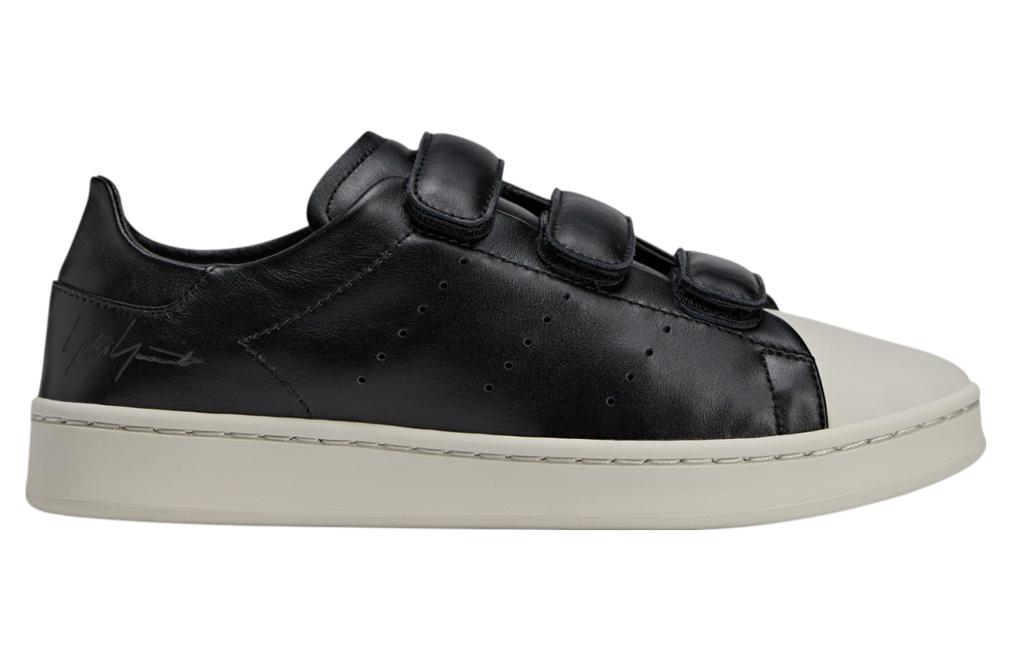 Adidas Y-3 Stan Smith Hook-And-Loop Black / Talc