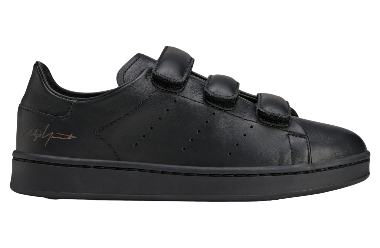Adidas Y-3 Stan Smith Hook-And-Loop Black