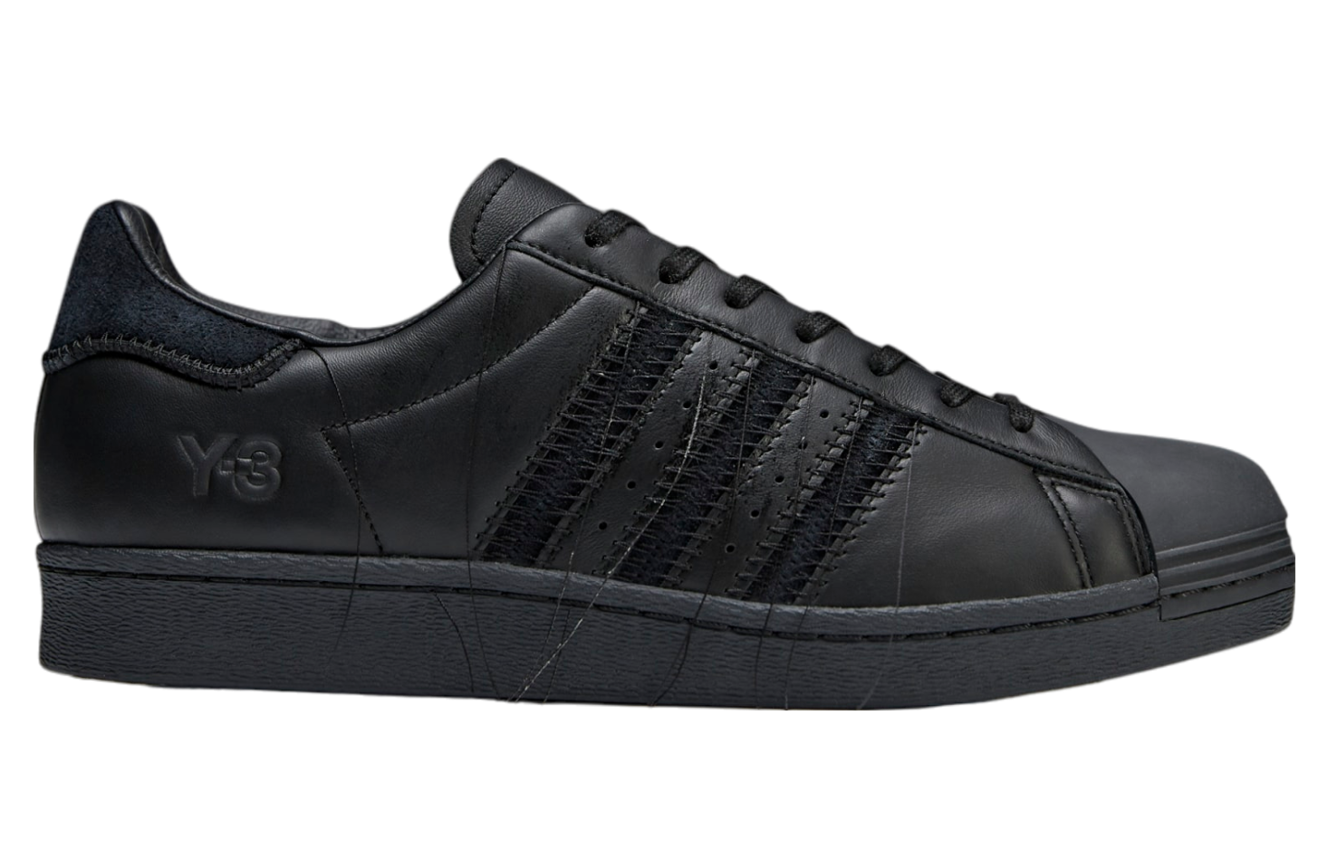 Adidas Y-3 Superstar WMNS Black (Sashiko stitching)