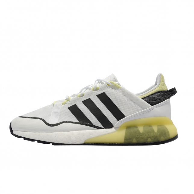 adidas ZX 2K Boost Pure Cloud White Pulse Yellow GZ7729 