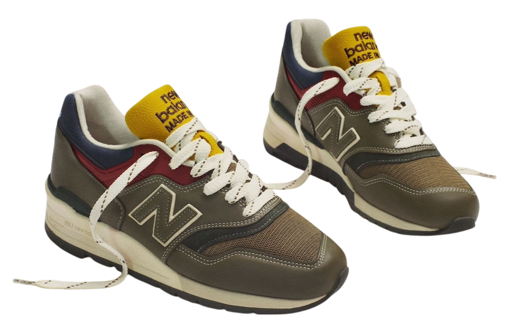 New balance 997 ivory best sale