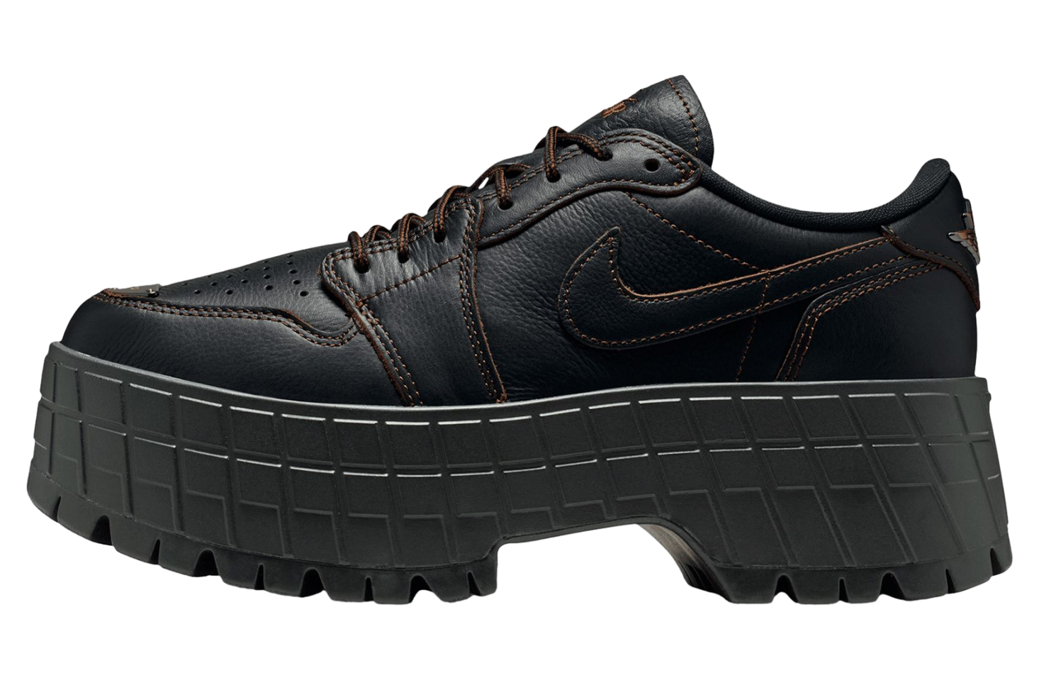 Air Jordan 1 Brooklyn Low Black / Cacao Wow