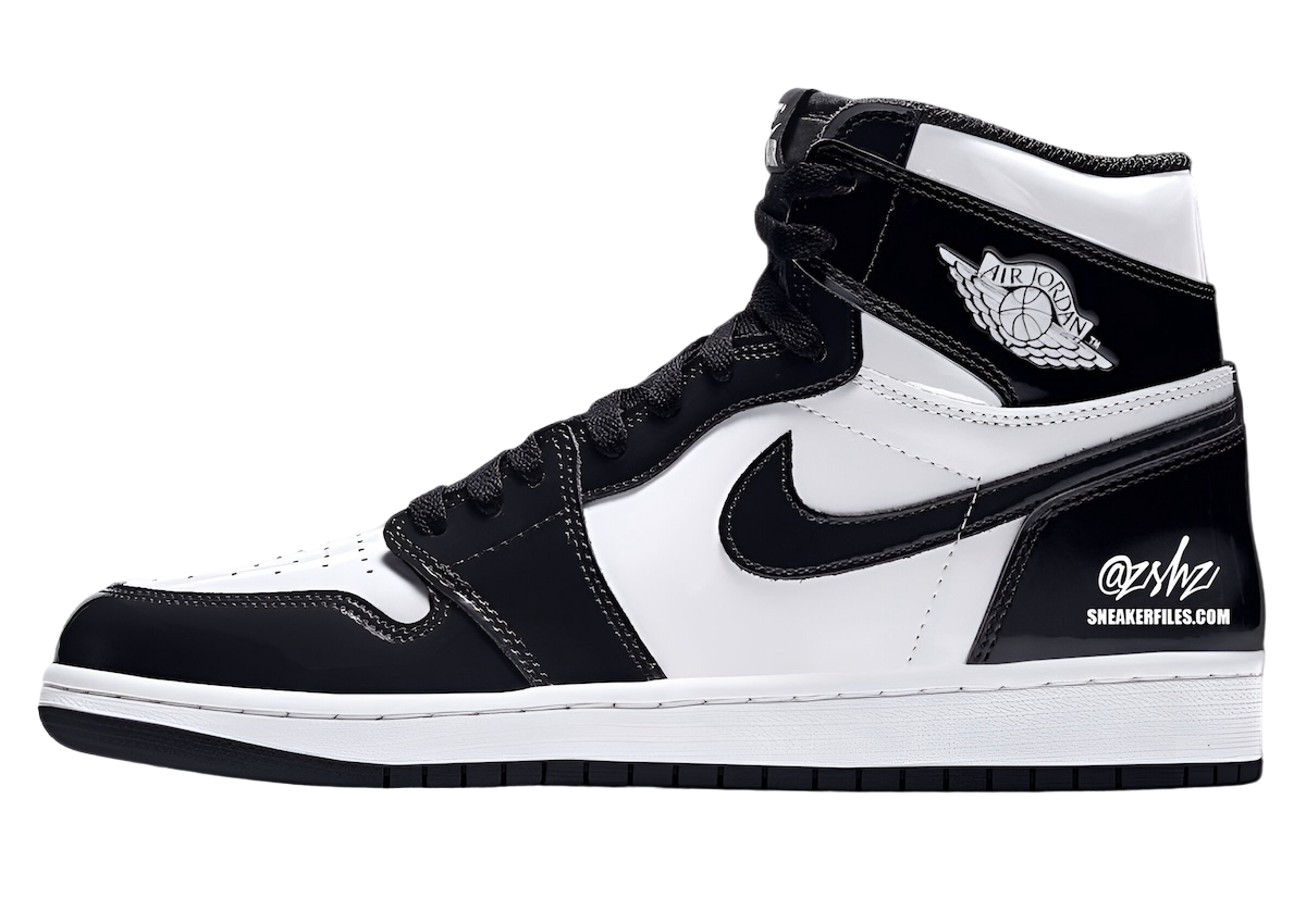 Air Jordan 1 High OG Patent Black White