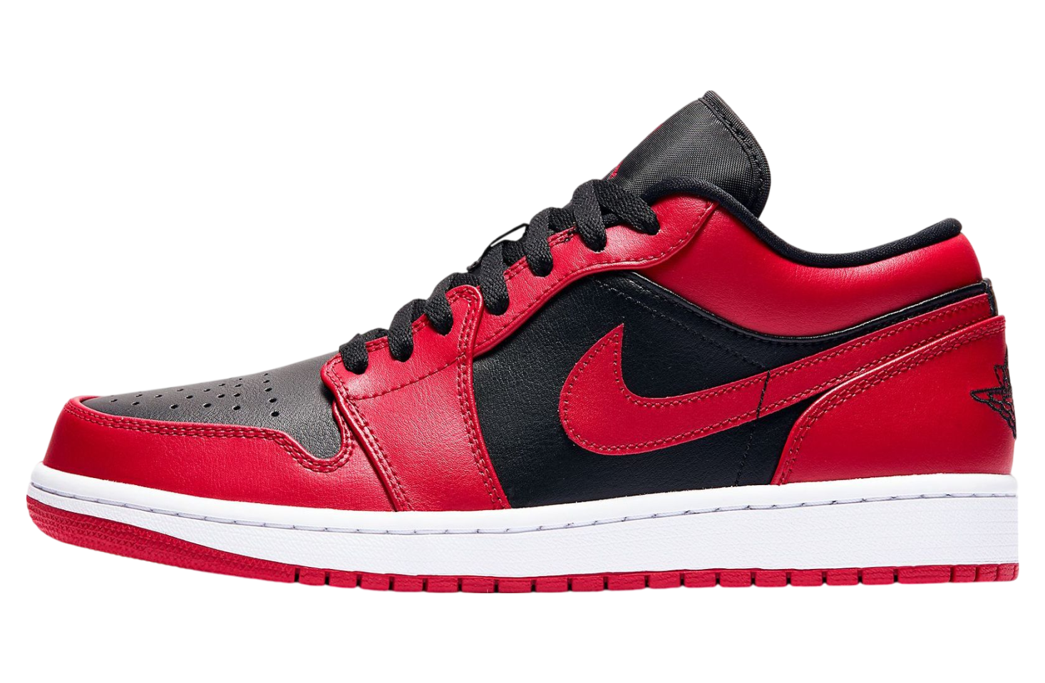 Air Jordan 1 Low Black / Varsity Red