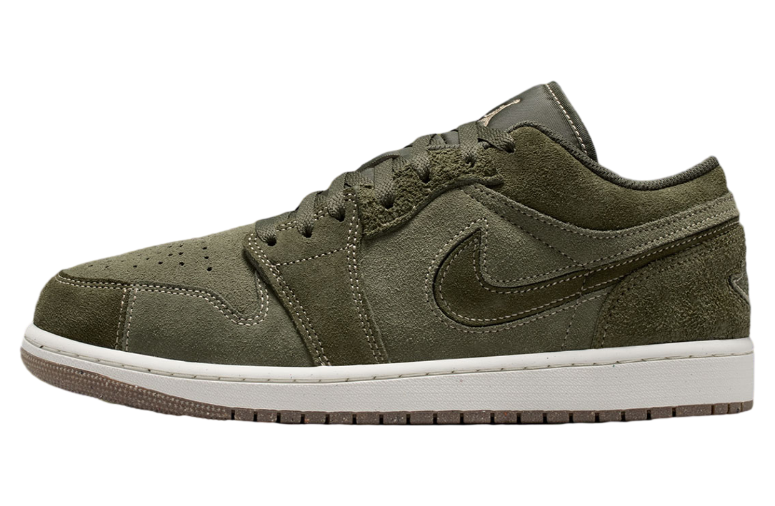 Air Jordan 1 Low Cargo Khaki / White
