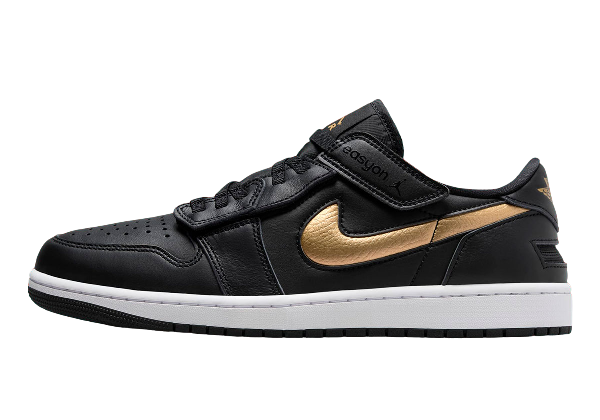 Air Jordan 1 Low EasyOn Black Gold