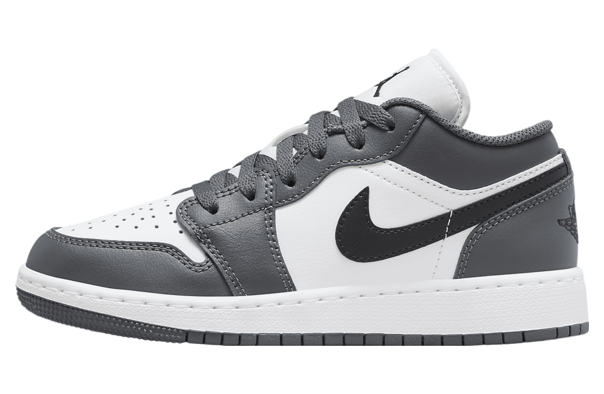 Air Jordan 1 Low GS White / Iron Grey