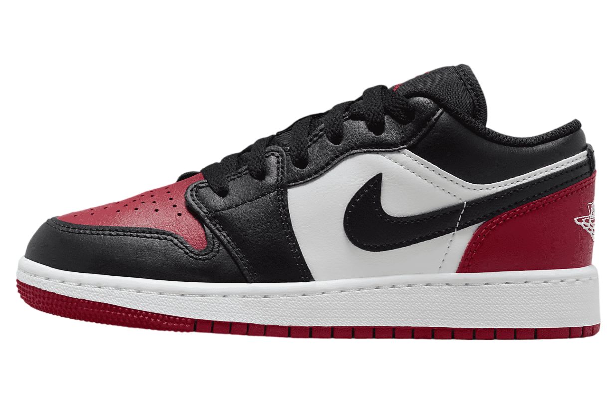 Air Jordan 1 Low GS White / Varsity Red