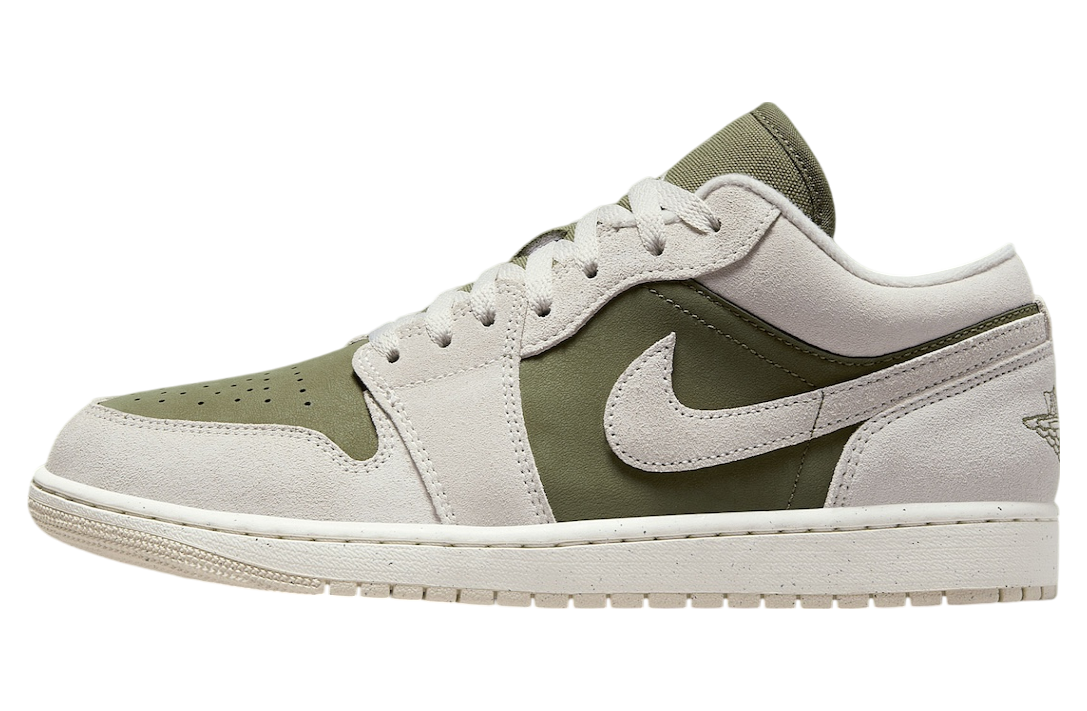 Air Jordan 1 Low Medium Olive / Sail