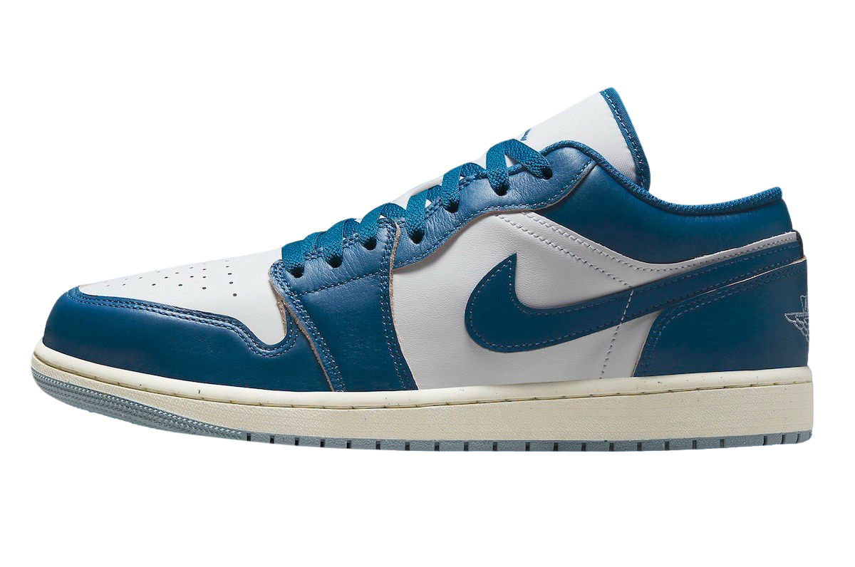 Air Jordan 1 Low SE White Industrial Blue