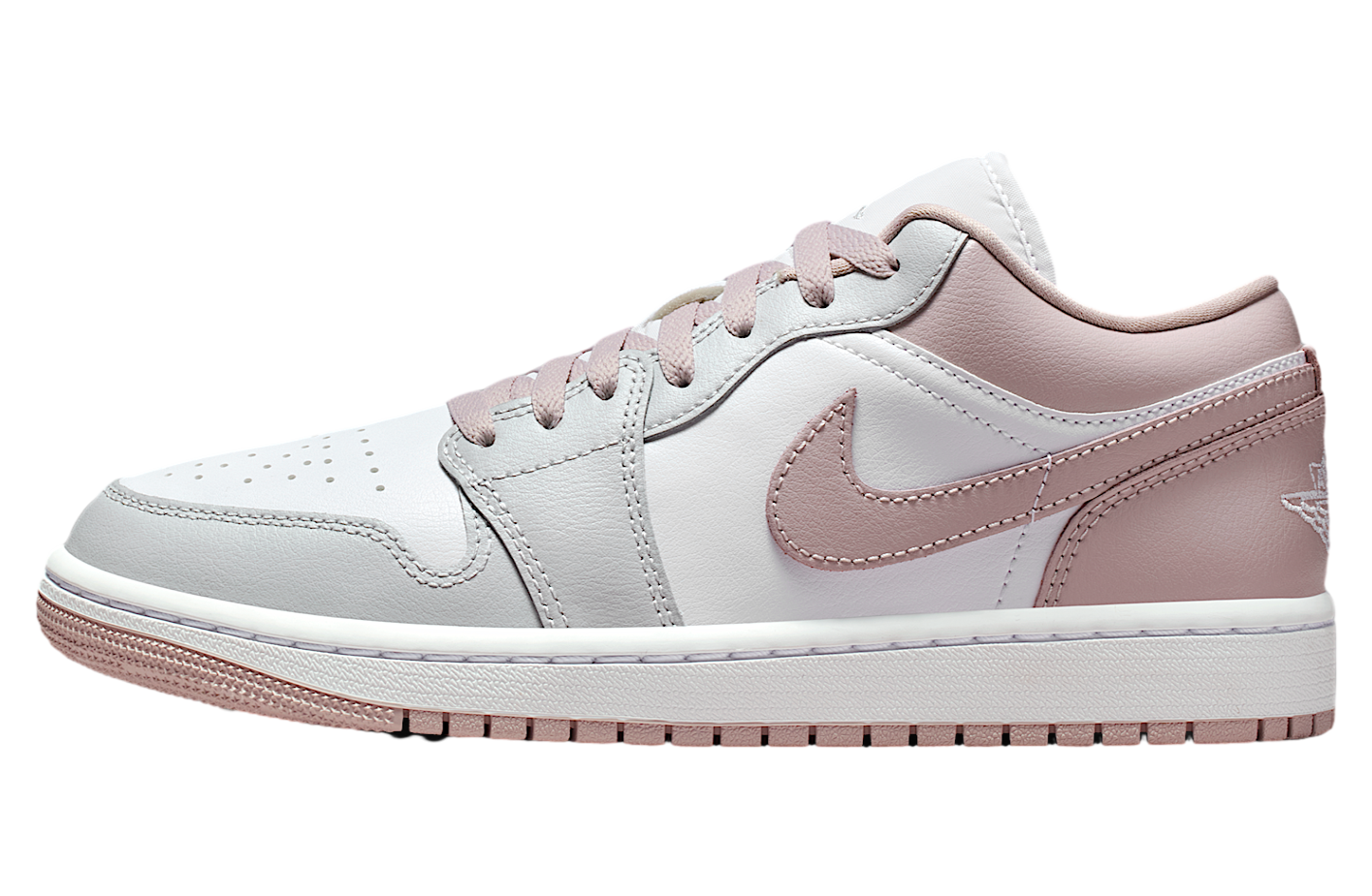Air Jordan 1 Low WMNS Particle Rose / White