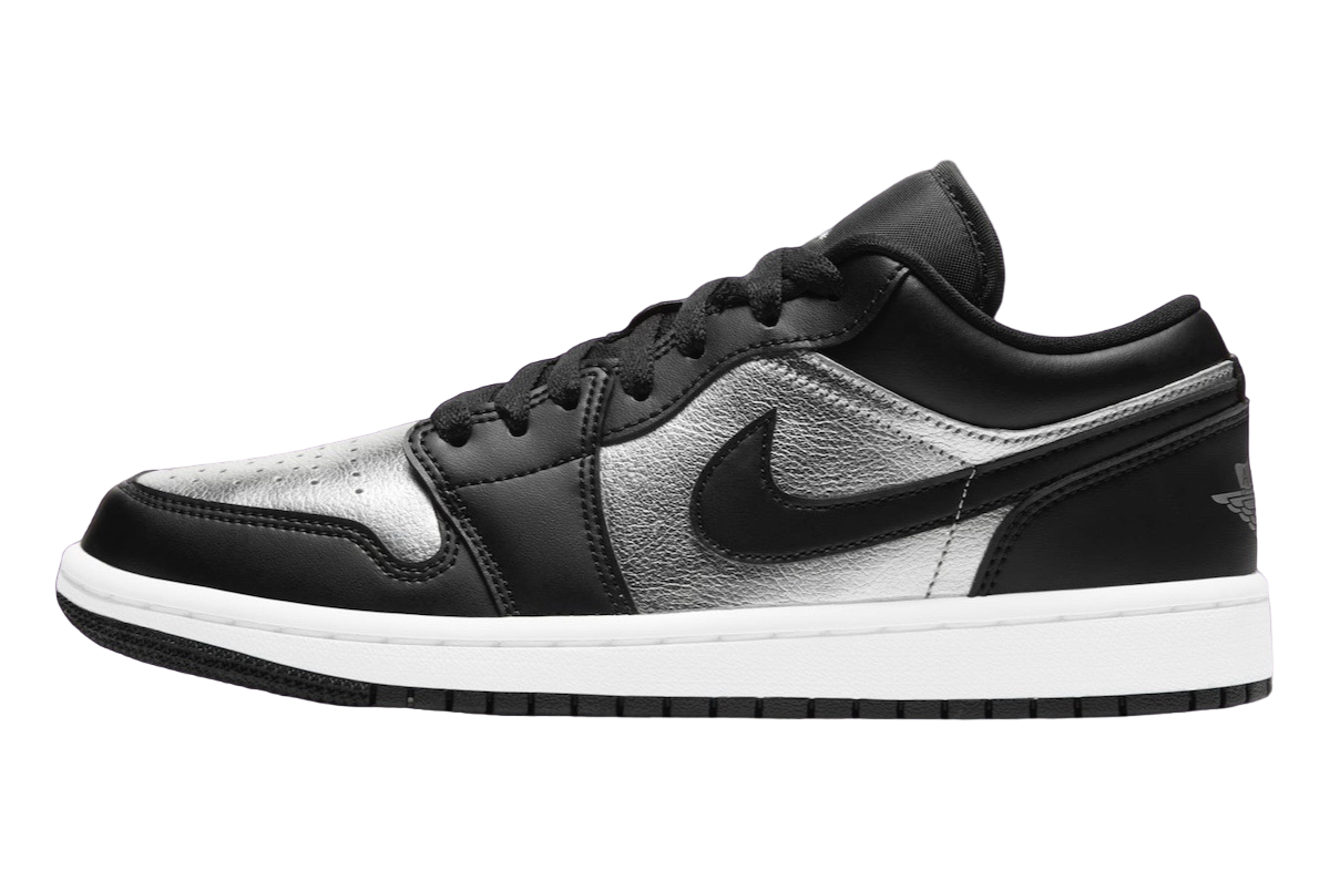 Air Jordan 1 Low WMNS Silver Toe