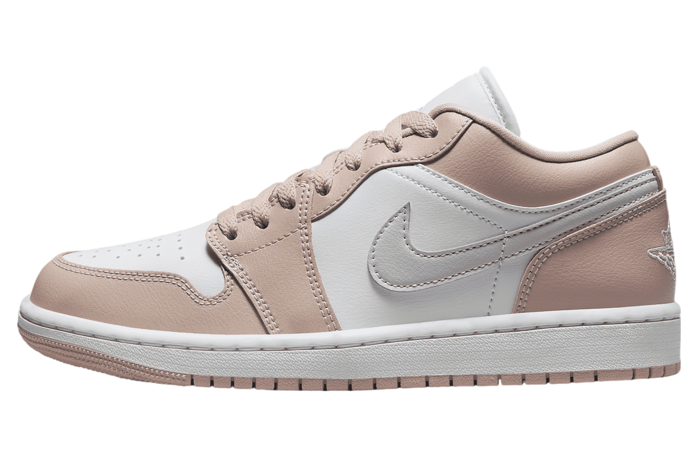 Air Jordan 1 Low WMNS White Particle Beige Mar 2024 DC0774 120 KicksOnFire