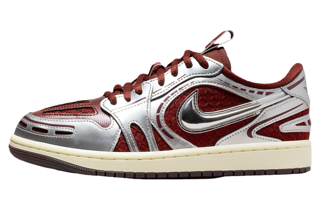 Air Jordan 1 Method Of Make v3 WMNS Dark Team Red / Metallic Silver