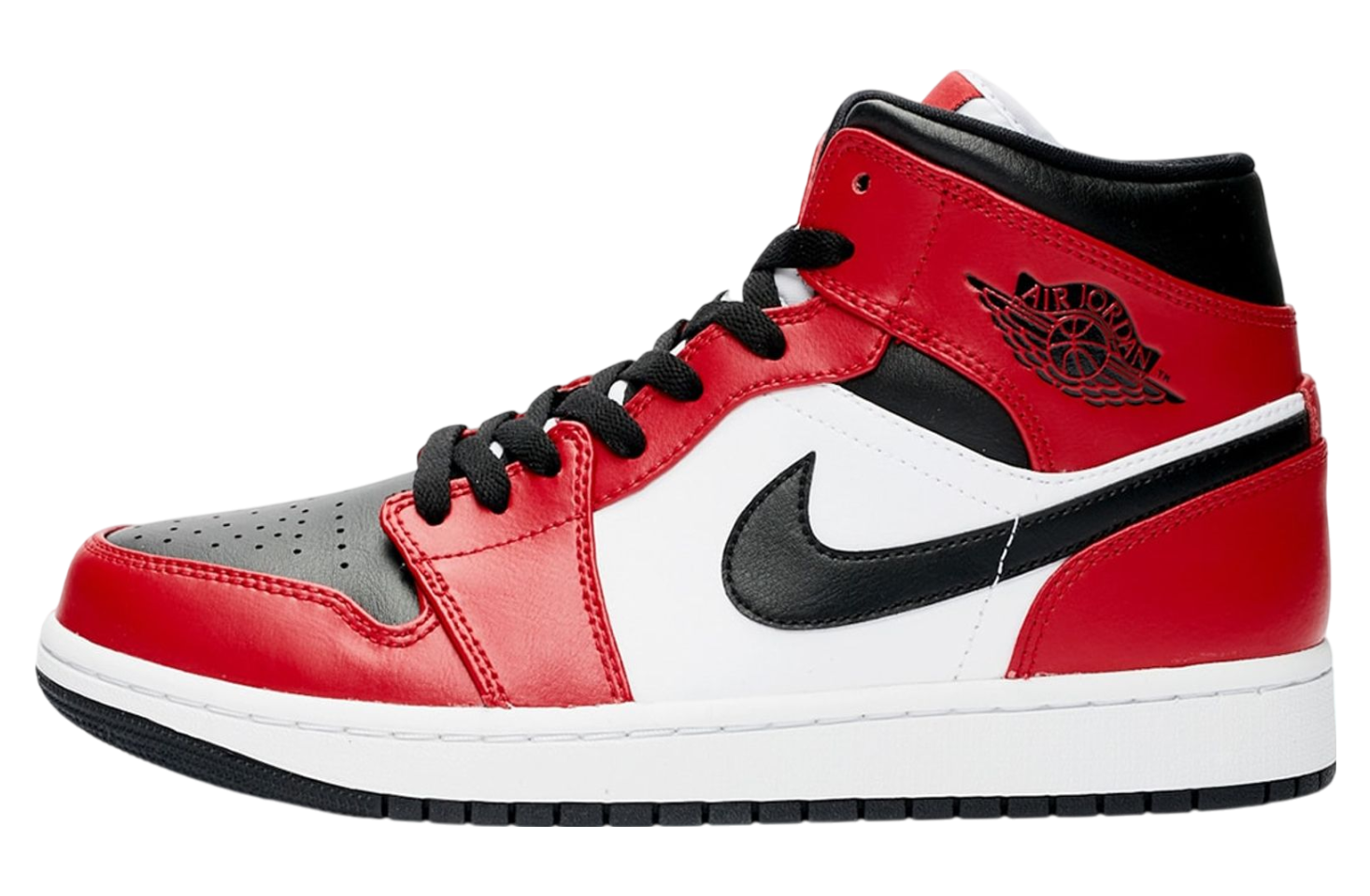 Air Jordan 1 Mid Chicago Toe