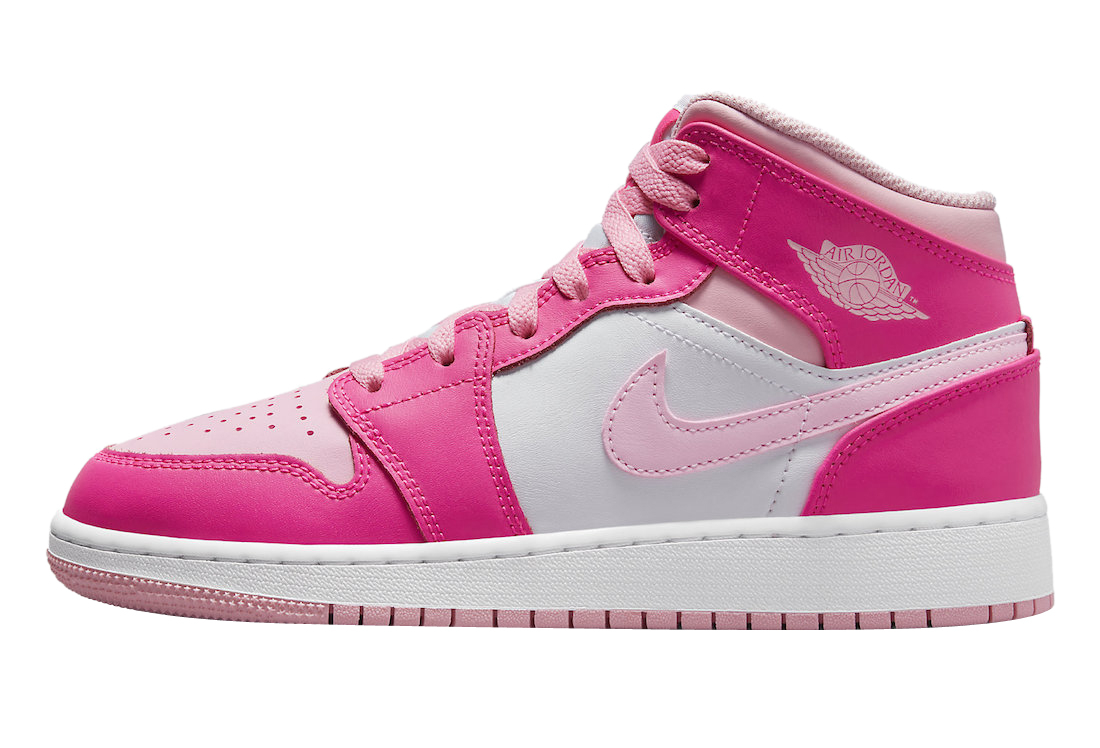 Jordan 1s 2025 pink and white