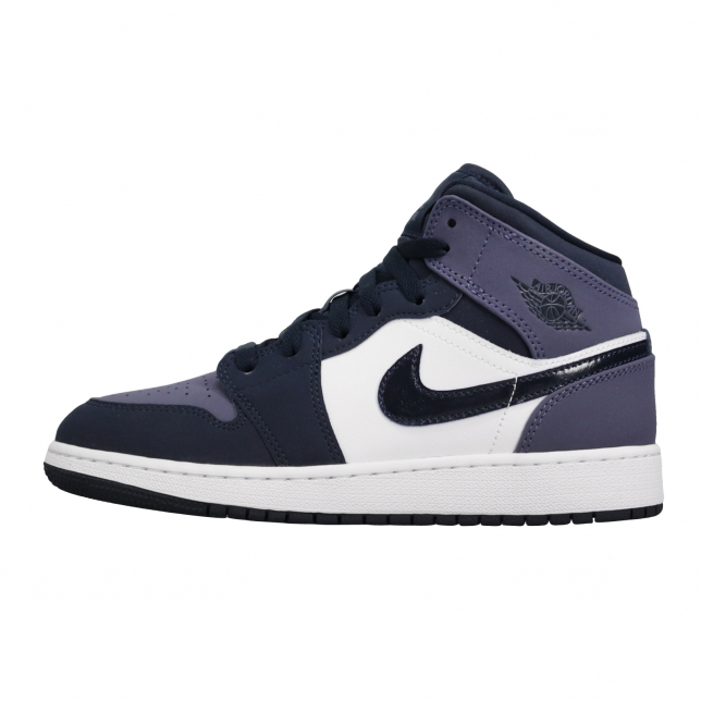 Air Jordan 1 Mid GS Obsidian