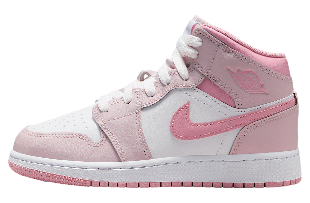 Air Jordan 1 Mid GS Pearl Pink / White - Sep 2025 - DQ8423-600