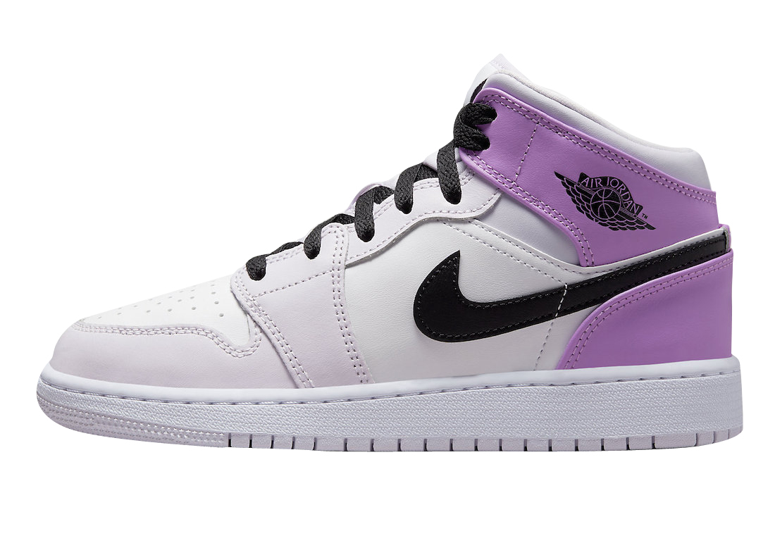 black pink purple jordans