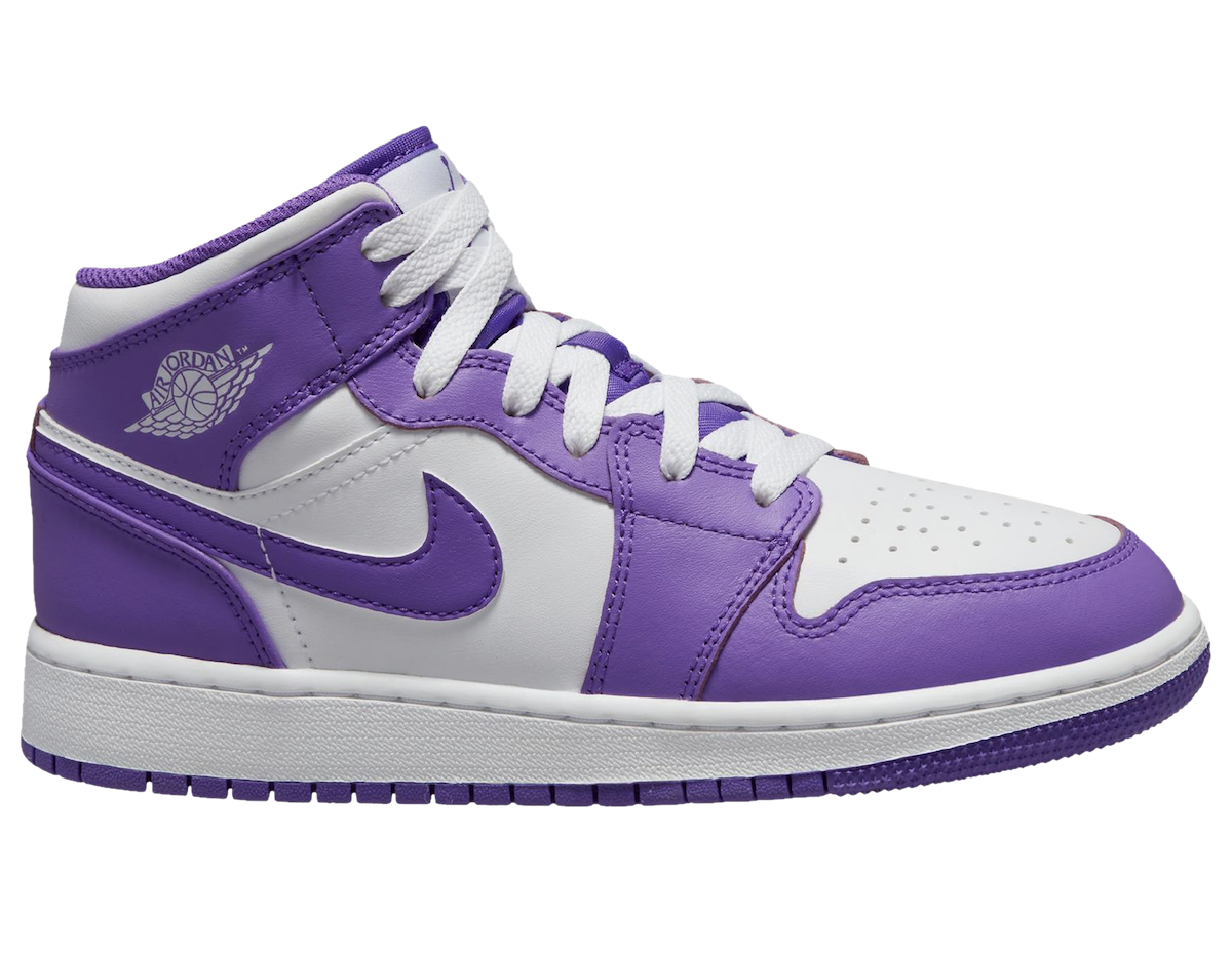 Jordan, Shoes, New Nike Air Jordan Retro Mid Lakers Kobe Lebron Yellow  Purple Leather