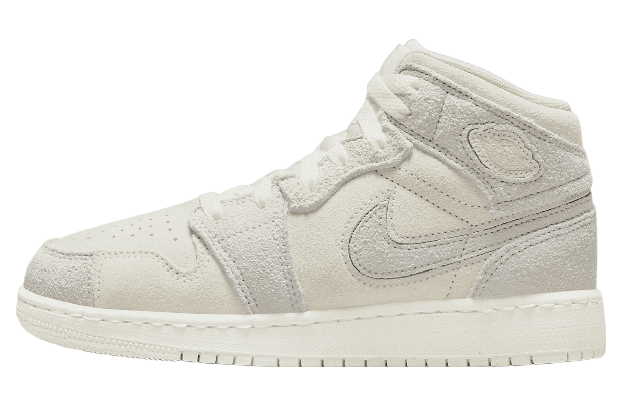 Air Jordan 1 Mid SE Craft GS Pale Ivory / Legend Light Brown