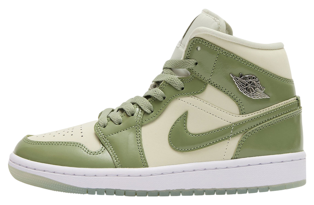 Air Jordan 1 Mid Sea Glass / Oil Green