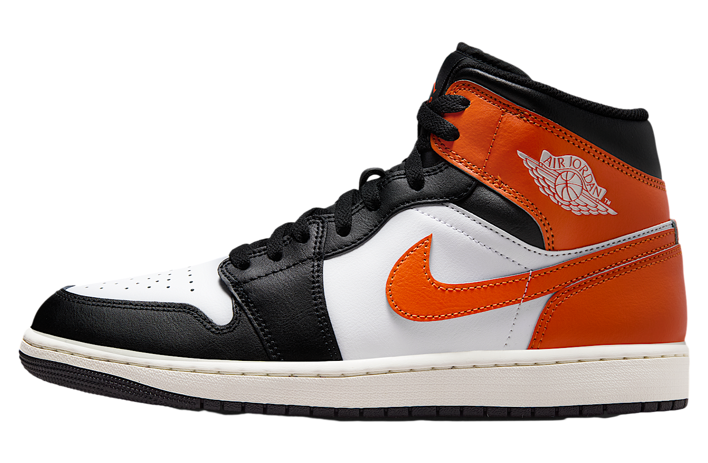 国内配送 NIKE AIR JORDAN 1 MID STARFISH/WHITE-SAIL-BLACK Air Jordan 1 Mid Starfish / White - Jun 2025 - DQ8426-801